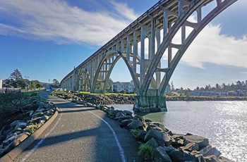 Yaquina Bay Bridge i Newport, Oregon