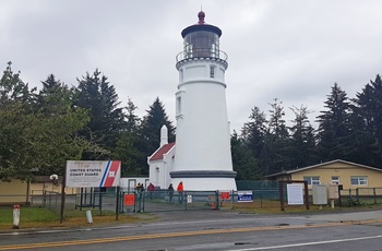 Umpqua River Lighthouse - Oregons første fyrtårn - USA