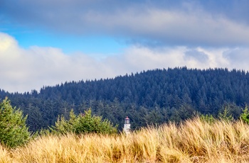 Umpqua River Lighthouse - Oregons første fyrtårn - USA