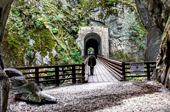 Othello Tunnels i Coquihalla Canyon Provincial Park i British Columbia - Canada