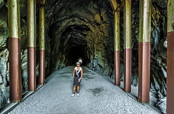 Othello Tunnels i Coquihalla Canyon Provincial Park i British Columbia - Canada