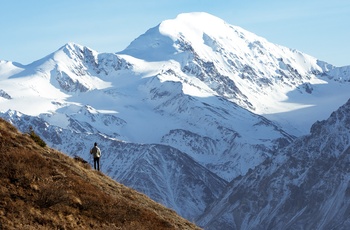 På vandring i Kluane National Park and Reserve  i Yukon - Canada