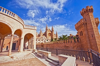 Katedralen i Palma de Mallorca, Spanien