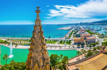 Parc de la Mar i Palma de Mallorca, Spanien