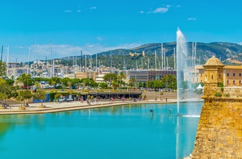 Parc de la Mar i Palma de Mallorca, Spanien