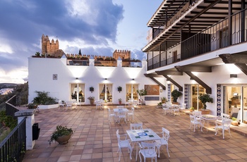 Parador de Arcos de la Frontera, Cadiz - tagterrasse