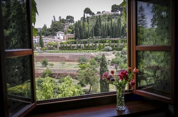 Parador de Granada, Granada - udsigt fra værelse