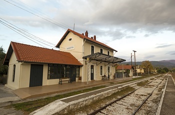 Paranesti togstation - Grækenland
