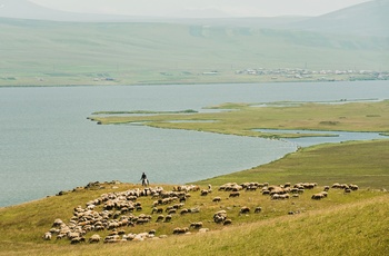 Paravani-søen i Georgien