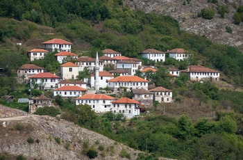 Landsbyen Miki i Pomakochoria regionen - Grækenland
