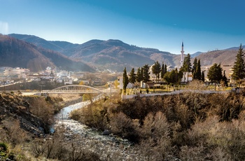 Landsby i Pomakochoria regionen - Grækenland