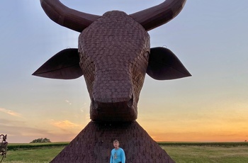 Porter Sculpture Park, The Bulls Head - South Dakota - Foto: Audrey Porter