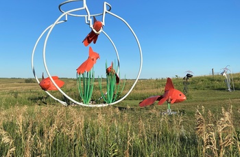 Porter Sculpture Park, The Gold Fish Bowl - South Dakota - Foto: Audrey Porter