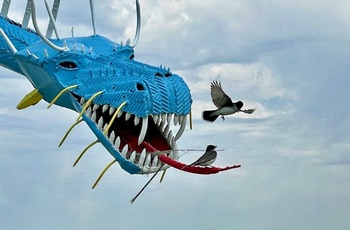 Porter Sculpture Park, The Blue Dragon - South Dakota - Foto: Audrey Porter