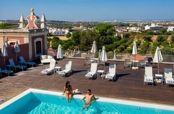 Portugal, Faro - Pousada Palácio de Estoi pool