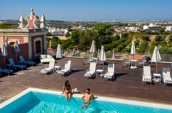 Portugal, Faro - Pousada Palácio de Estoi pool