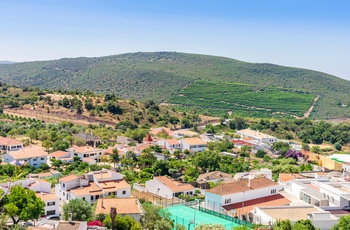 Byenog området op til Alte i det sydlige Portugal