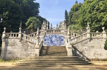 Baroktrappen til pilgrimskirken i Lamego - Portugal