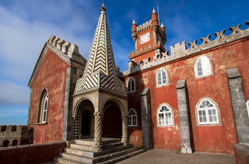 Slottet Palacio Nacional da Pena i Sintra - Portugal