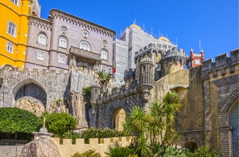 Slottet Palacio Nacional da Pena i Sintra - Portugal