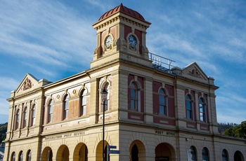 Postkontoret i Queenstown - Tasmanien