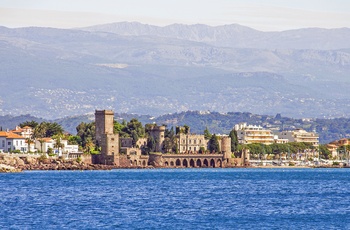 Château de La Napoule i Mandelieu ved den franske Riviera, Provence