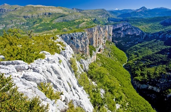 Kløften Gorges du Verdon, Provence i Frankrig