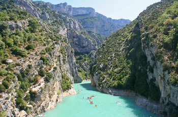 Kløften Gorges du Verdon, Provence i Frankrig