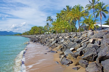 Machans Beach - palmestrand nord for Cairns - Queensland