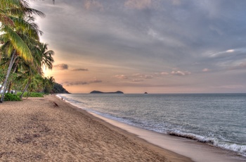 Trinity Beach - palmestrand nord for Cairns - Queensland