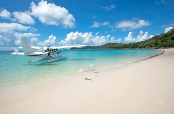 Oplev Whitsunday Islands med vandflyver, Queensland i Australien