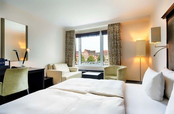 Radisson Blu Senator Hotel i Lübeck, Tyskland - Dobbeltværelse