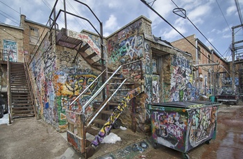 Art Alley i Rapid City, South Dakota