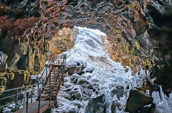 Raufarhólshellir Lava tunnel - Island