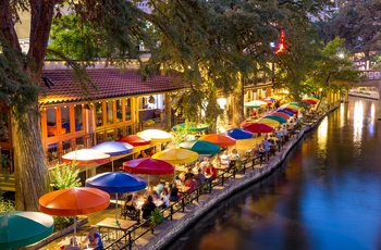 Restauranter ved River Walk i San Antonio