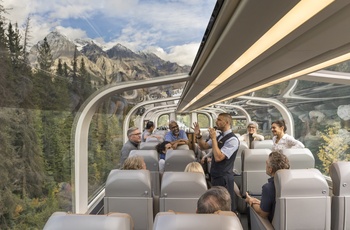 Rocky Mountaineer GoldLeaf Service Host