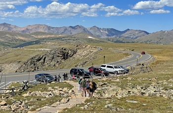 Parkering i Rocky Mountain National Park - USA