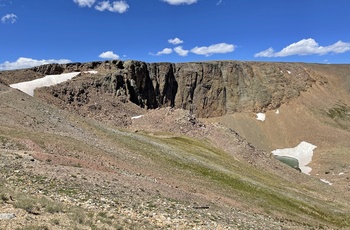 Toppen af Rocky Mountains - USA