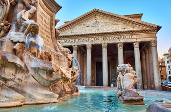 Pantheon på en sommerdag, Rom