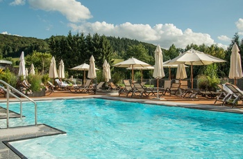 Romantik Göbel's Schlosshotel Prinz von Hessen, Thüringen i Tyskland - Poolen
