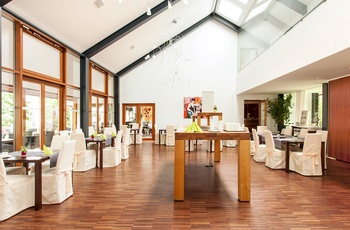 Romantik Hotel Johanniter Kreuz, Bodensee-området i Sydtyskland - Morgenmadsrestaurant