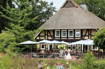 Romantik Hotel Köllner's Landhaus, Celle i Tyskland - Terassen