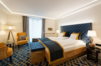 Romantik Hotel Waldschlösschen, Slesvig i Nordtyskland - Eksempel på dobbeltværelse