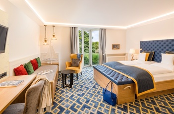 Romantik Hotel Waldschlösschen, Slesvig i Nordtyskland - Eksempel på dobbeltværelse