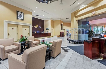 Rosedale on Robson i Vancouver, BC i Canada - Lobby og reception