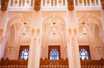 Inden for i Royal Opera House i Muscat - Oman