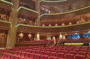 Salen med plads til 1100 i Royal Opera House i Muscat - Oman