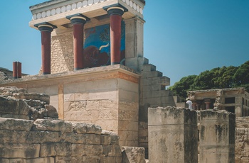 Ruinerne af Knossos-paladset på Kreta - Foto Egor-Myznik Unsplash