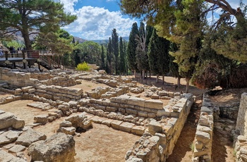 Ruinerne af Knossos-paladset på Kreta - Foto Martijn-Vonk Unsplash