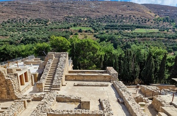 Ruinerne af Knossos-paladset på Kreta - Foto Martijn-Vonk Unsplash